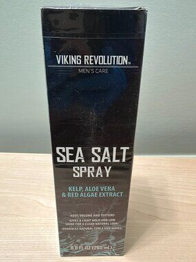 Viking Revolution Sea Salt Spray Men’s Hair Texturizing 8.8oz NIB Sealed